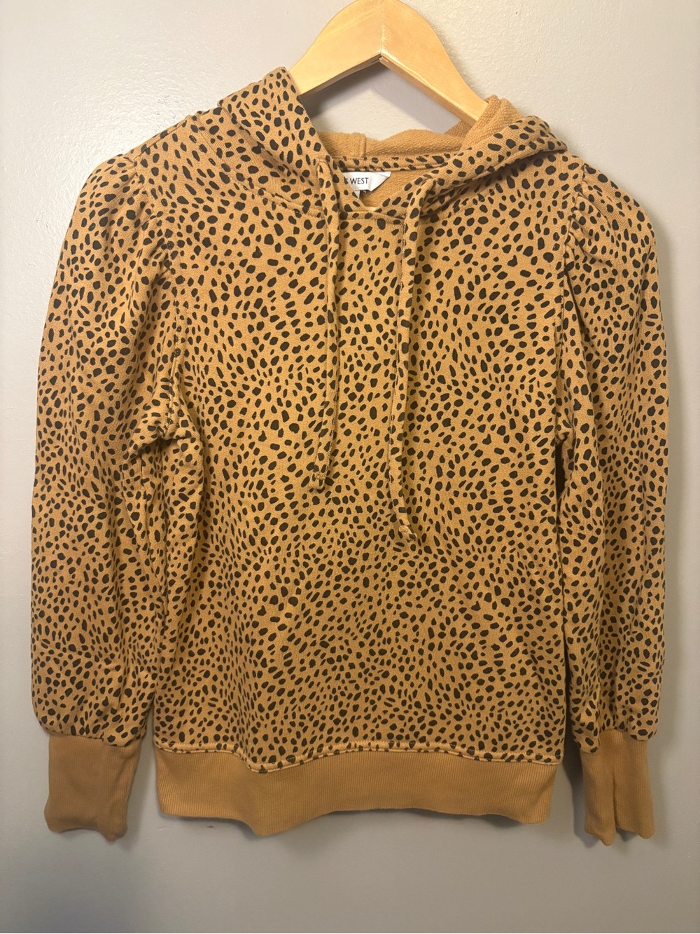 Nine West Animal Print Hoodie Small - Picture 1 of 6